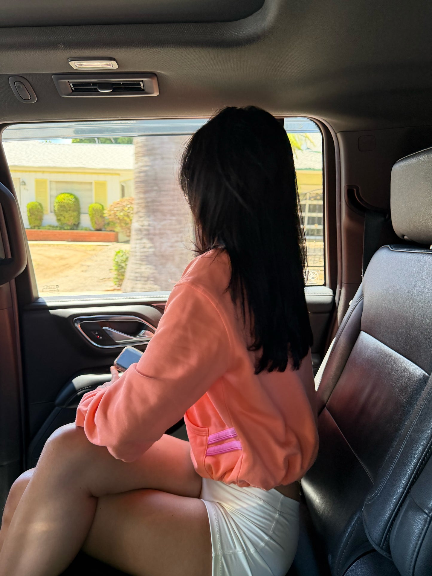 Orange Zip Jacket
