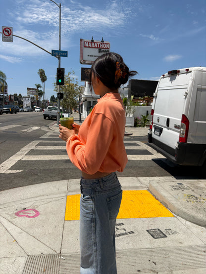 Orange Zip Jacket