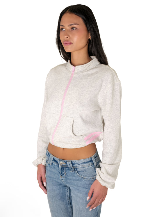 Grey Zip-Jacket